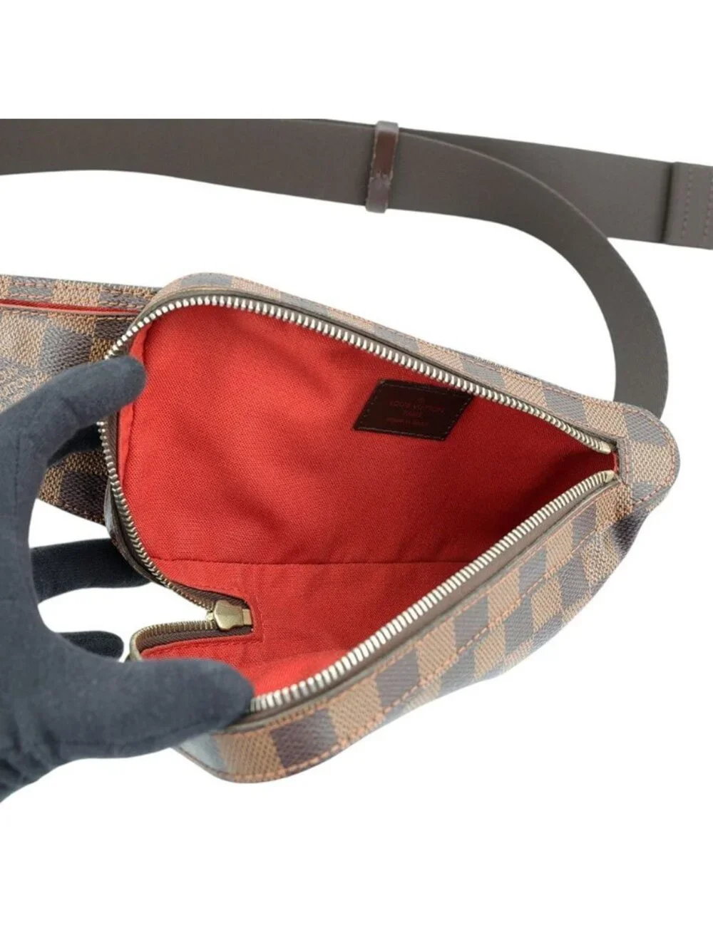Louis Vuitton Belt Bag Damier Ebene Geronimos Waist Pouch